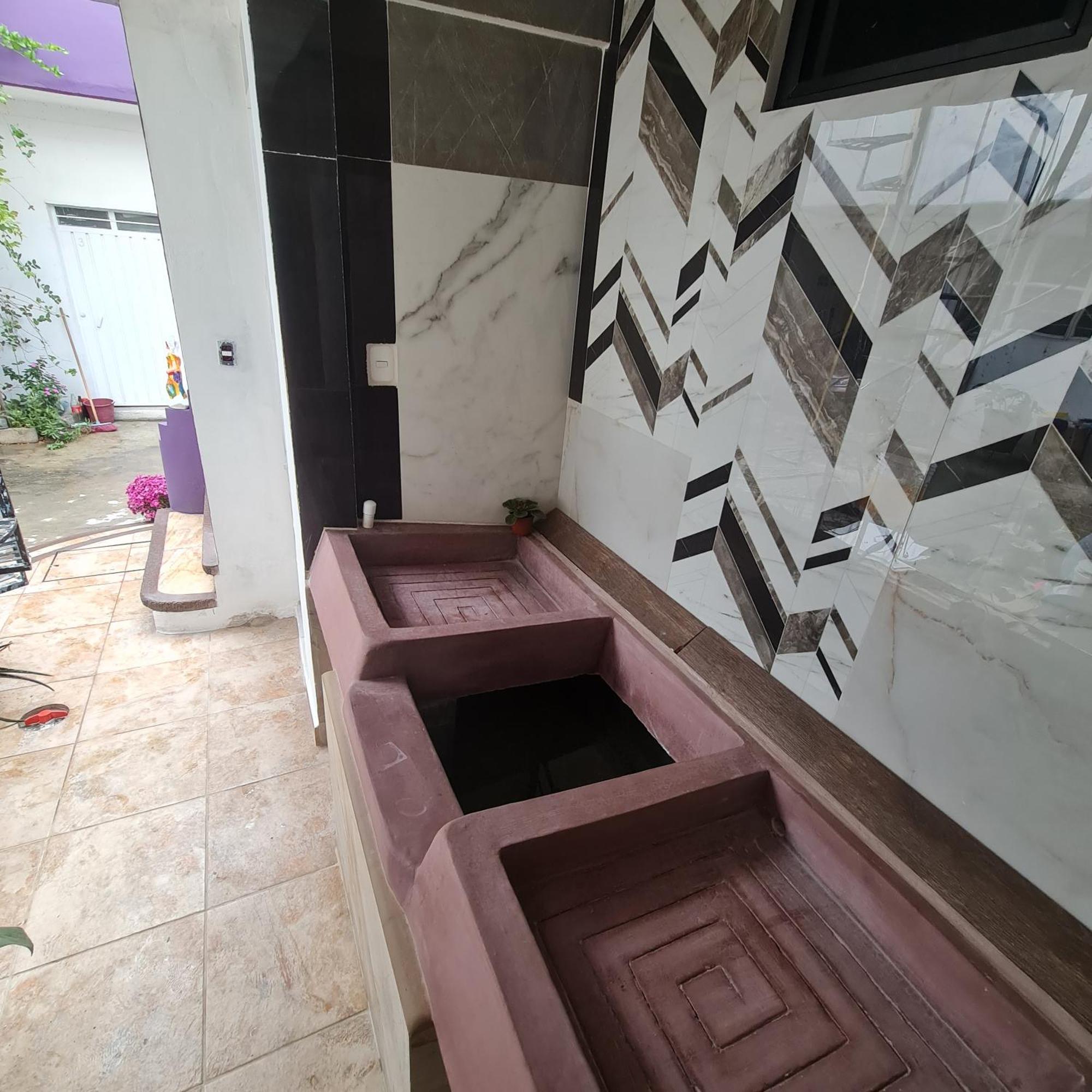Depa Purpura Caracol Apartment San Antonio de la Cal Luaran gambar