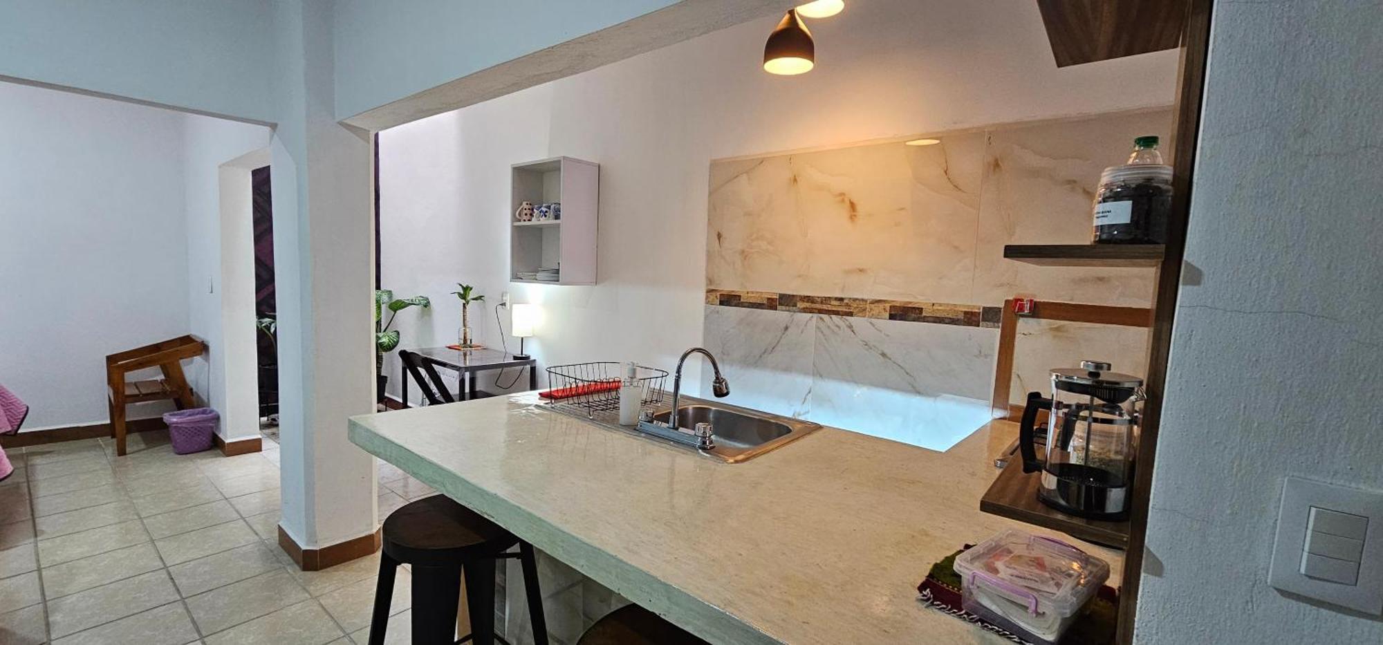 Depa Purpura Caracol Apartment San Antonio de la Cal Luaran gambar