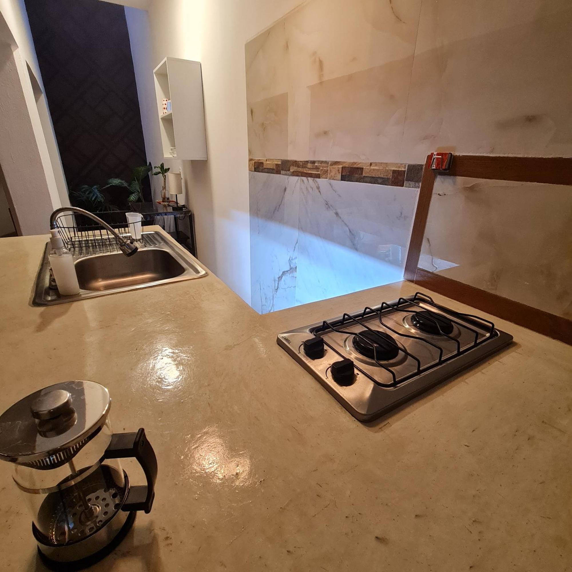 Depa Purpura Caracol Apartment San Antonio de la Cal Luaran gambar
